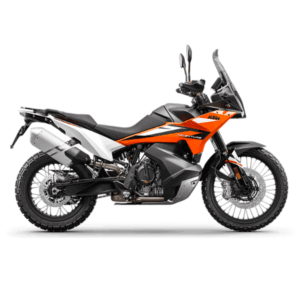 KTM Adventure 890 en alquiler en Canarias – Moto trail ágil y potente para cualquier terreno.